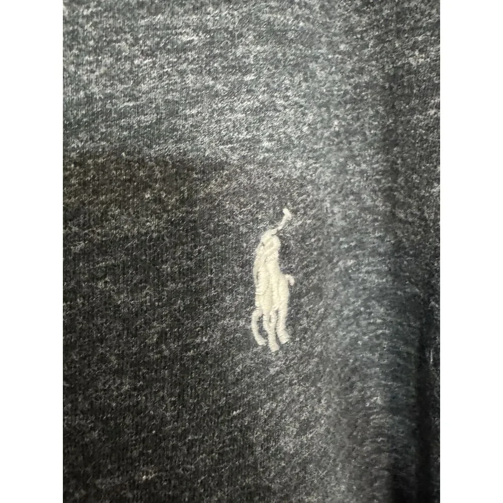Polo Ralph Lauren Gray TShirt Mens‎ 2XB  Cotton Short Sleeve Pocket Crewneck